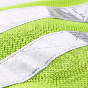 援邦反光马甲反光衣反光背心安全防护衣施工程荧光马甲多口袋交通路政 反光衣网装