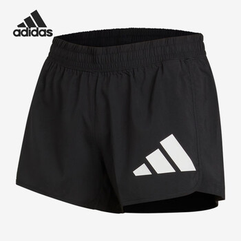 adidas阿迪达斯短裤女裤夏季新款跑步训练运动裤梭织宽松热裤gl07