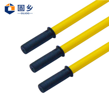 固乡 高压接地线 25平方线 平口接地棒 绝缘棒 10kv 0.5米棒线长2米*3根+10米主线