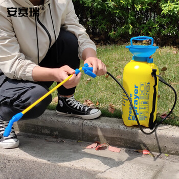 安赛瑞 背负式喷雾器 8L 手动气压式喷壶  26910