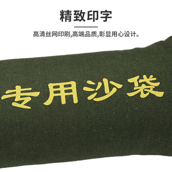 锐护 防汛专用沙袋 消防应急物业挡水抗洪专用帆布袋吸水膨胀袋沙包（不含沙）30*70CM抽绳标准款 10条装