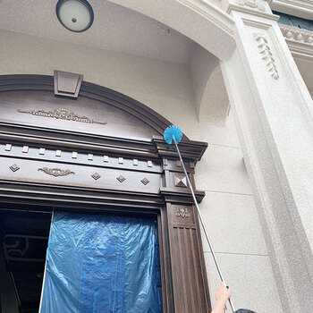 庄太太【3.7米+扫把头】清洁屋顶长柄扫把ZTT-9536B