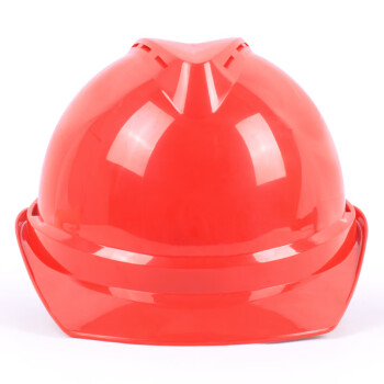成楷科技（CK-Tech）工地安全帽 CKT-V1 新国标 ABS防砸抗冲击 透气款 V字型红色 1顶