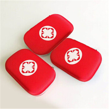 聚远 JUYUAN 急救包 旅行便携 地震应急急救箱 家庭户外车载急救包 红色急救包【中号】