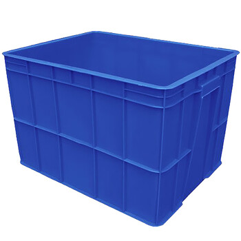 飞尔 塑料周转箱 塑料方盘 长方形中转箱 仓库物料胶箱【B9 540x420x380mm】