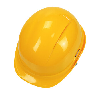 者也 安全帽 1顶 红色ABS工地施工国标加厚防砸抗冲击劳保头盔可印字 宽顶款