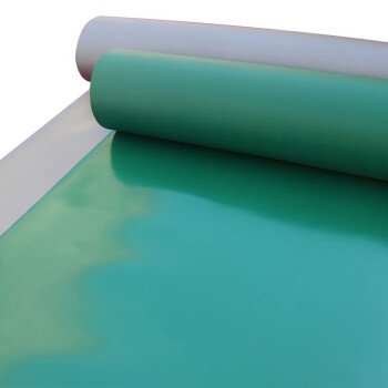 冰禹 BYlj-156 PVC光面地垫防滑垫 仓库防水地板垫 绿色1.2米宽*15米长(整卷)