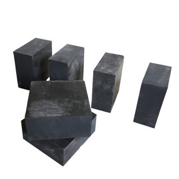 筑采 ZHUCAI 橡胶防震垫 200mmx200mmx20mm加厚胶垫减震垫橡胶块缓冲垫工业橡胶垫块方块橡胶垫板1块价