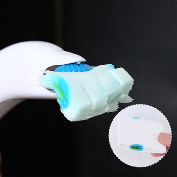 益美得 FH-2015  一次性可溶马桶刷替换头配件 薰衣草替换芯24个装