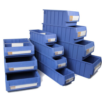 老A LAOA 分隔式零件盒PP料收纳整理盒元件盒500x235x90mm LA15023B量大可定制