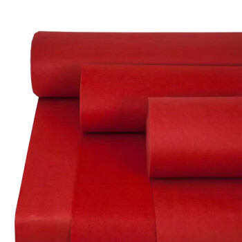3G 红地毯 庆典开业活动舞台地毯厚3mm*宽1m*长100m 大红色 企业定制