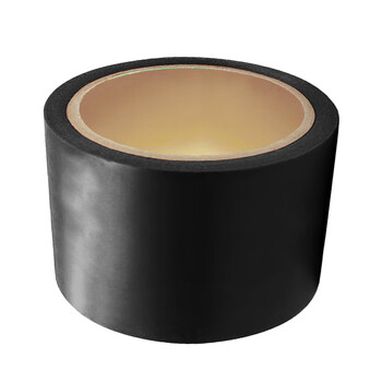 飞尔（FLYER）警示胶带画线标示贴PVC警示贴地胶带 地面5S定位警示胶带斑马线10cm*18m 黑色