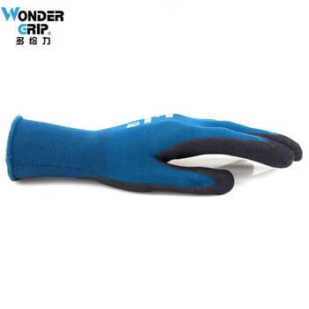 多给力（Wonder Grip）18针莱卡耐磨透气零配件精细作业劳保触屏手套工作WG1857 10#XL 1双 定做