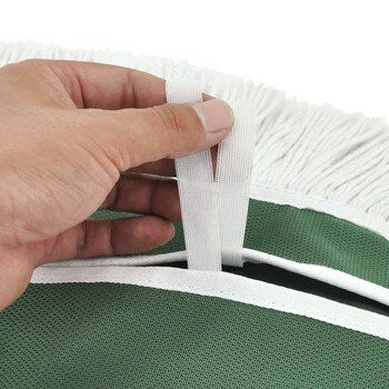 兰诗（LAUTEE）GJ-0167 螺丝扣款尘推布  拖布配件 绿色-110厘米2个装