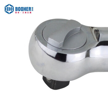 宝合(BOOHER)Φ12mm圆孔换向棘轮头插件1/4"