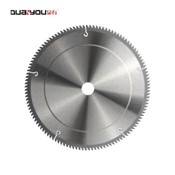 泉有（quanyou）12寸合金圆锯片硬质合金木工锯片木铝两用锯片300(12")*3.2*25.4/30*120T铝用