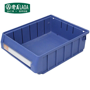 老A LAOA 分隔式零件盒PP料收纳整理盒元件盒600x117x90mm LA16011A量大可定制
