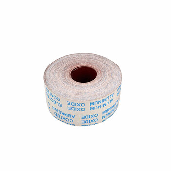 劳保佳 手撕砂布卷 4寸 木材金属抛光布 宽100mm 320目一卷【70米】