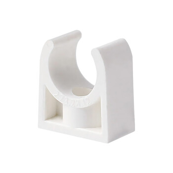 联塑 LESSO 管夹PVC电工套管配件白色 φ50