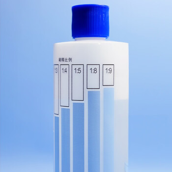  庄太太 500ml蓝色稀释瓶 消毒喷雾瓶稀释瓶清洁专用