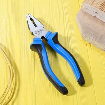 保拉(Paola) 钢丝钳6寸 多功能老虎钳子克丝钳平口钳断线钳电工夹持工具6011