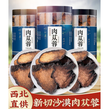 肉苁蓉片锁阳野生淫羊藿叶内蒙古特级中药材料泡酒药材泡茶水肉苁蓉1