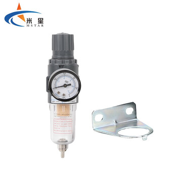 米星（MSTAR）气源处理器气动调压阀AFC2000气压调节阀空压机油水分离器过滤器 AFC2000D（自动排水）