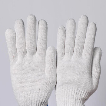 鲁坤 550克 线手套 混号 五指 棉线53-55g