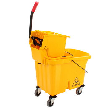 迪恩斯（DEANS）酒店用小号手动下压式榨水车洗拖把桶挤压脱水桶拖布压水车挤水车柞水车保洁清洁车拧水桶