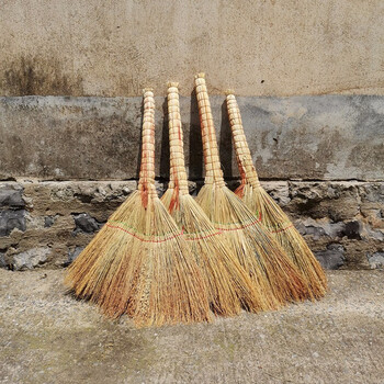 卫洋 WY-916 清洁植物扫把 手工扫帚 物业学校工厂单位环卫笤帚 精加工加厚脱壳高粱小扫把一个装