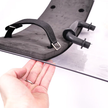 海斯迪克 HK-69 防暴盾牌 透明手持式防爆PC盾牌 手持盾牌 防护盾牌 长方形防暴盾牌