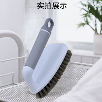 亿丽佳 塑料小刷子鞋子清洁刷软毛洗鞋刷洗衣服刷板刷鞋刷子（舒适手柄清洁刷）15件/组