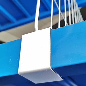 冰禹 BYlj-252 货架分隔板 超市仓储分类隔离板挡板 长50*高40 卡扣5cm