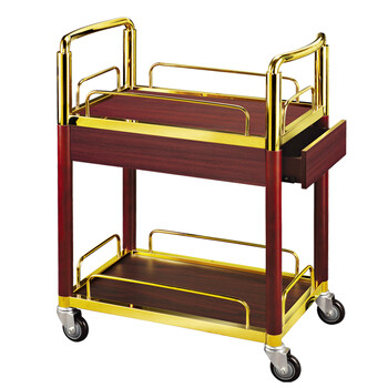 南 C-83 火锅配送车 镜金 酒店宾馆保温送餐车推车 茶水饮料车酒水服务车