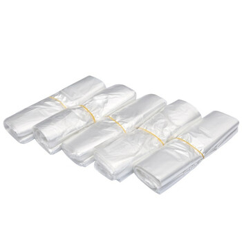 庄太太【48*70cm500只】塑料袋加厚白色透明手提式背心袋一次性外卖打包方便袋定制印刷