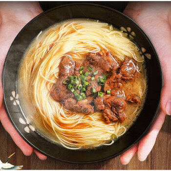 兜今道港式竹升面手工全蛋面整箱装速食广式广东云吞专用面条一箱竹升