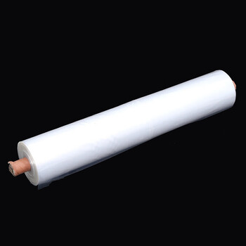 飞尔（FLYER）透明塑料薄膜 包装膜 自粘性拉伸膜【1000mm宽×0.02mm厚 5平方米/卷】2卷起订