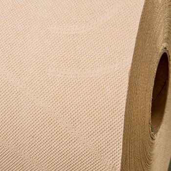 优克 三层标准本色擦拭纸Z-93E 大卷式黄色工业擦拭纸厚实 23cm*40cm*420张/卷*2卷