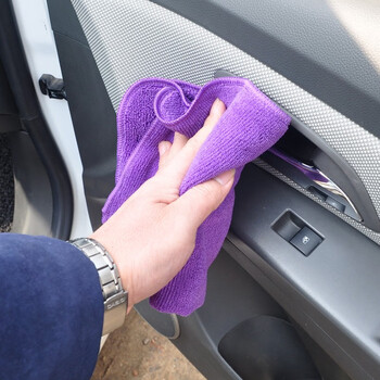 蓓尔蓝 PB1004 抹布 酒店物业商用清洁毛巾纤维百洁布加厚吸水擦桌布 30x30cm颜色随机