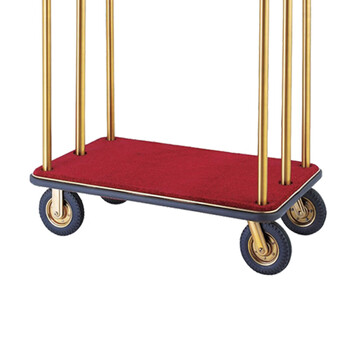 南 南方 XL-1E 小金顶行李车 砂金钢 可拆装 酒店大堂行李车 箱包推拉车行李推车