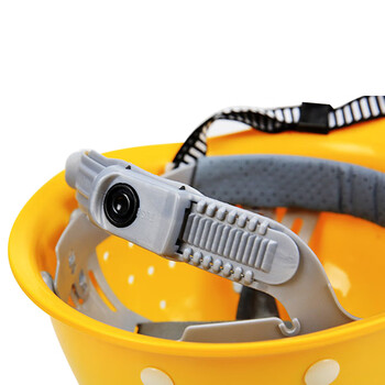 者也 盔式透气安全帽骑车头盔工地领导建筑工程施工电力监理国标加厚安全头盔帽男女印字 黄色