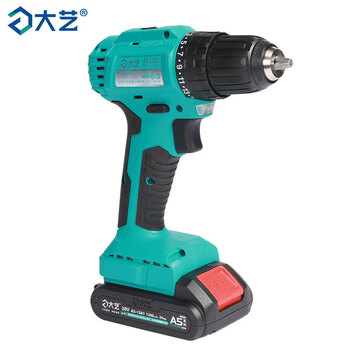 大艺A5-3302-13S/20S无刷锂电钻双速充电式多功能手电钻电动螺丝刀大容量 A5-3302无刷电钻-13S双电标配 