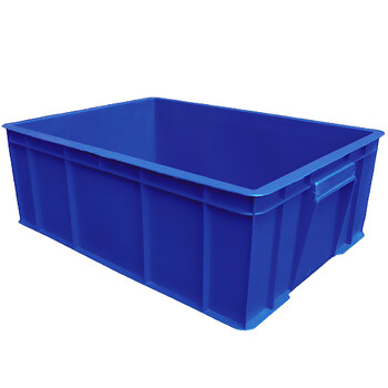 飞尔 塑料周转箱 塑料方盘 长方形中转箱 仓库物料胶箱【C5 480x360x175mm】