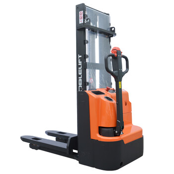 诺力（NOBLIFT）叉车1.5吨全电动堆高车电动托盘堆垛车液压升降叉车 ECL1532-载重1.5吨升高3.2米