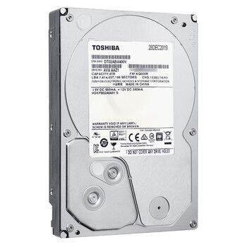 东芝(TOSHIBA) 4TB 128MB 5400rpm 监控硬盘 SATA接口 监控系列 (DT02ABA400V)