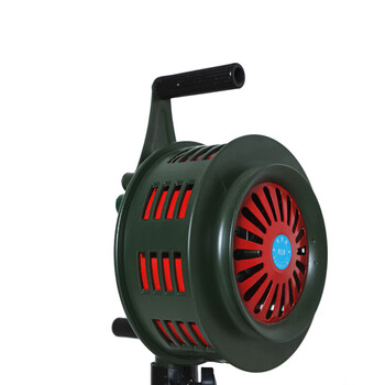 雅恪尚 固定式手摇警报器三脚架手持防控报警器工厂登山防灾自救火灾演习报警器