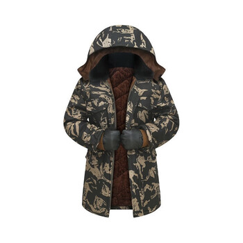 星工（XINGGONG） 加厚款棉衣 防寒工作服连帽棉服 冬季车间工作服 荒漠色 3XL