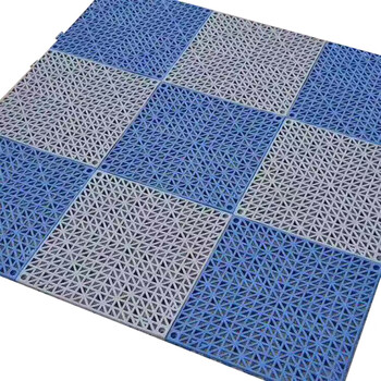 3G 拼接隔水防滑垫 脚垫 厚16mm*宽30cm*长30cm 5片装 灰色 企业定制