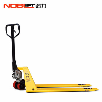 诺力（NOBLELIFT）叉车2吨手动液压搬运车低放型地牛托盘手拉车低放高度51MM外宽685叉长1220