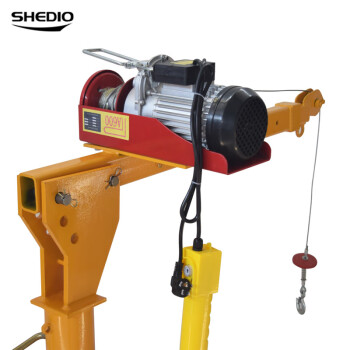 晟雕 车载吊机 汽车吊机 车用吊运机电动绞盘 微型葫芦车用吊机  220V300公斤一套